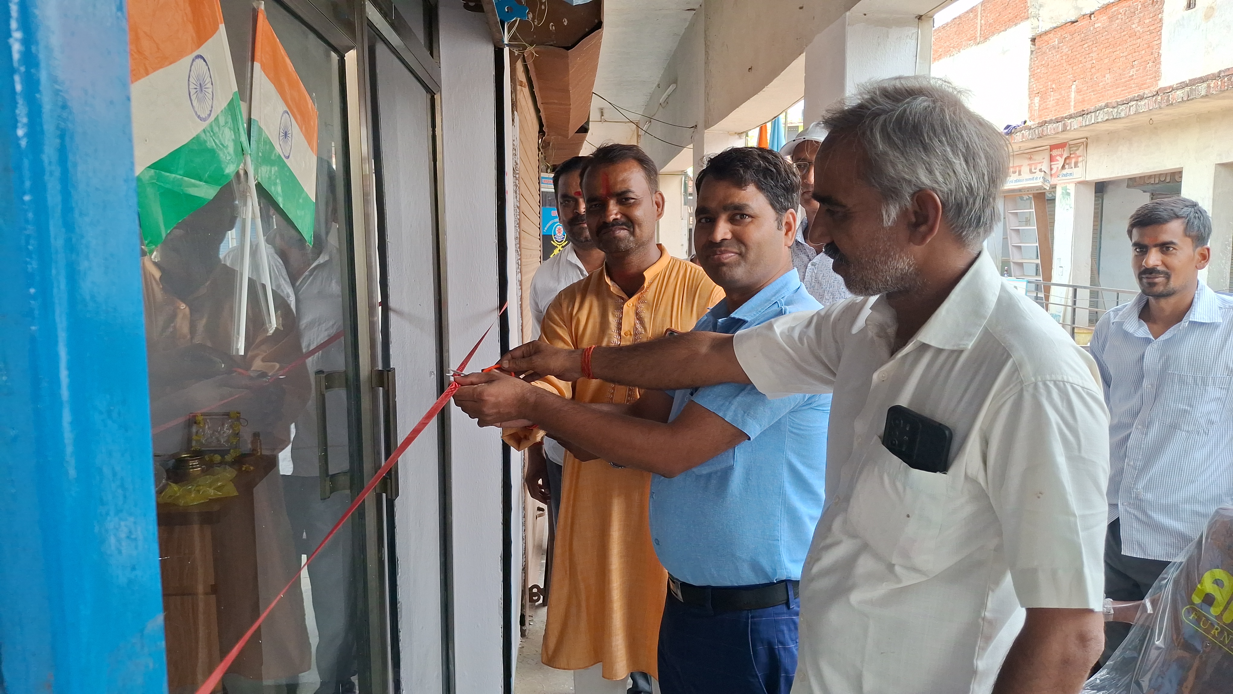 Grand inauguration of the corporate office of Prayagraj 24×7 News